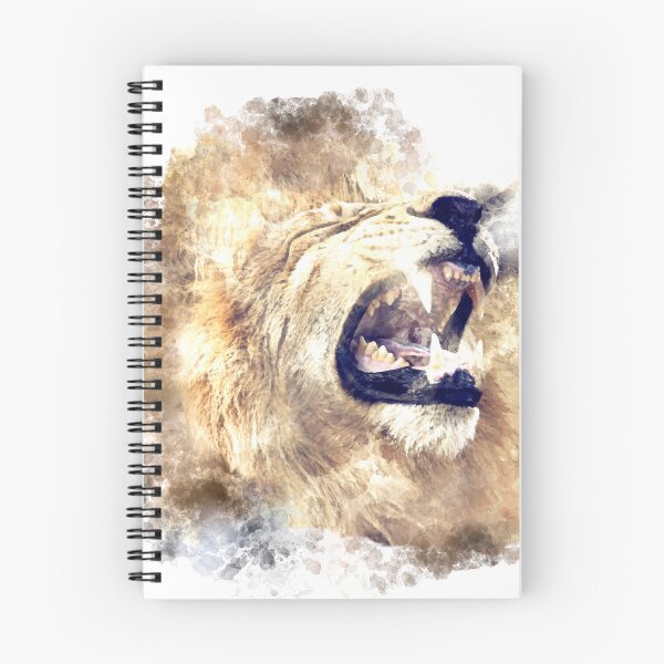 Item preview, Roaring Lion, Painted effect, Watercolour designed and sold by DefintionArt.