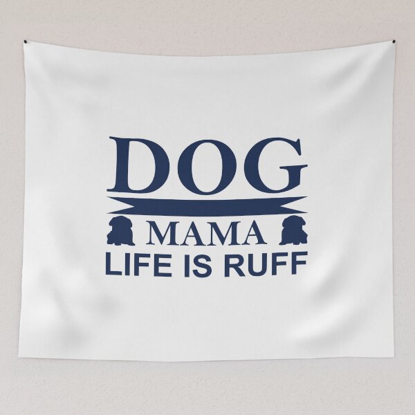 Item preview, Dog mama life is ruff designed and sold by DANIELYSFASHION.