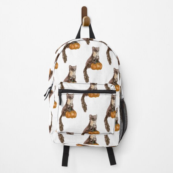 Item preview, Pine Marten with Pumpkin designed and sold by Mary Nitz.