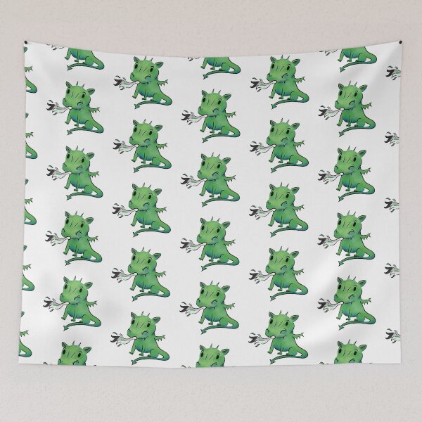 Item preview, Demiromantic Pride Doodle Dragon designed and sold by O1RSH.