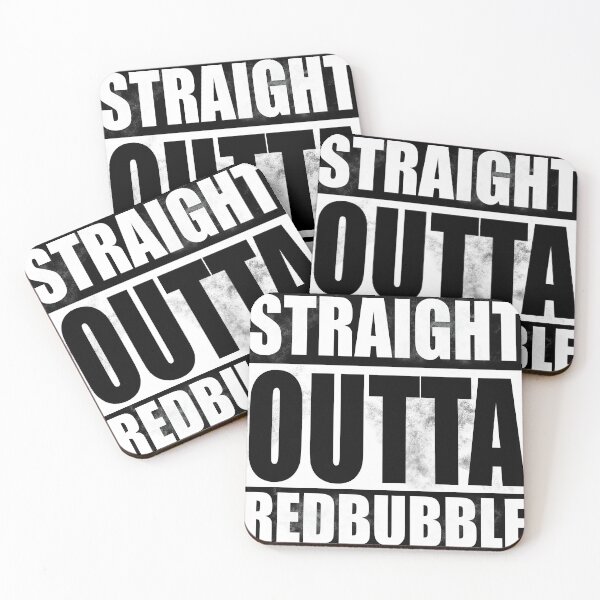 Item preview, Straight Outta Redbubble designed and sold by BLKBNNY.