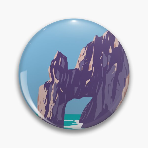 Item preview, El Arco or the Arch of Cabo San Lucas in Mexico WPA Art Deco Poster  designed and sold by patrimonio.