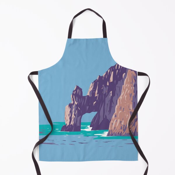 Item preview, El Arco or the Arch of Cabo San Lucas in Mexico WPA Art Deco Poster designed and sold by patrimonio.