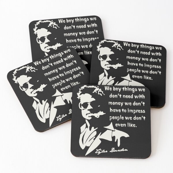 Item preview, Tyler Durden Quote designed and sold by Alema Art.