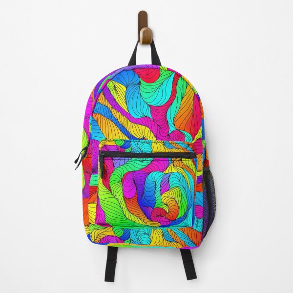 Item preview, Rainbow Pride Psychedelic - big (Trippy Technicolour Voyage) designed and sold by OCarciente.