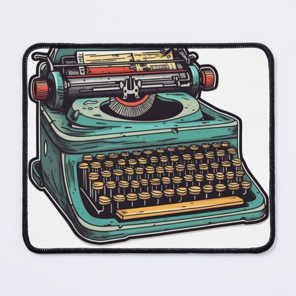 Item preview, Vintage Typewriter Sticker designed and sold by TickleCorp.