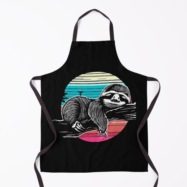 Item preview, Retro Vintage Sloth Sleeping designed and sold by DesignFusion2.