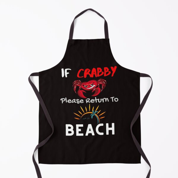Item preview, If Crabby Please Return To Beach Funny Cranky Crab Cancer designed and sold by MagicSD Designs.
