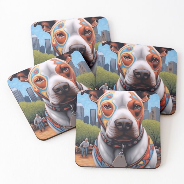 Item preview, Party Pittie in New York City  designed and sold by Liljinkzy.