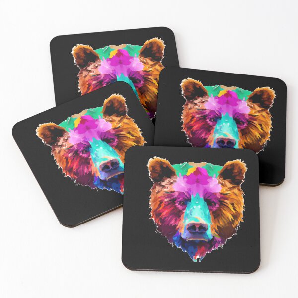 Item preview, Multicolor Bear - Version 1 designed and sold by AtlantisApparel.