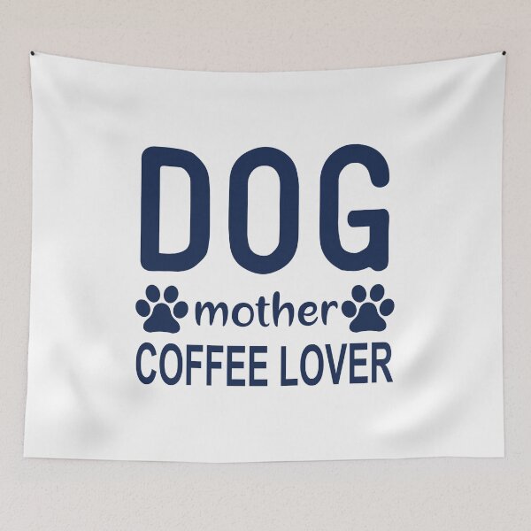 Item preview, Dog mother coffee lover designed and sold by DANIELYSFASHION.
