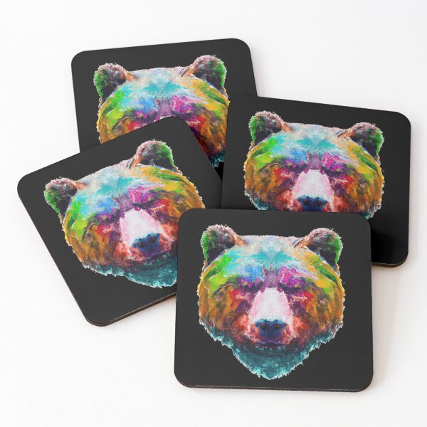 Item preview, Copy of Multicolor Bear - Version 2 designed and sold by AtlantisApparel.