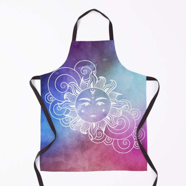 Item preview, Celestial Aesthetic Sun in Watercolor Universe designed and sold by Trish Dish.