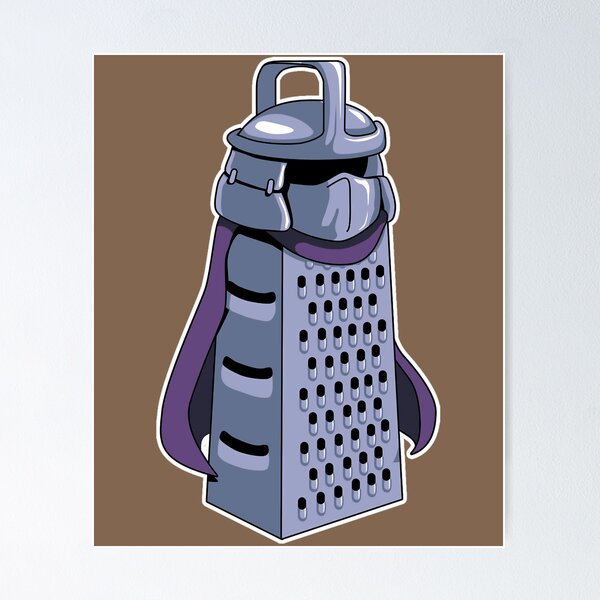 Master Shredder From TMNT Was Based On a Cheese Grater (Mini Channel  Update) 