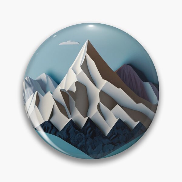 Item preview, Paper mountains and water designed and sold by melridger.