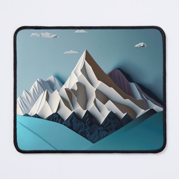 Item preview, Paper mountains and water designed and sold by melridger.
