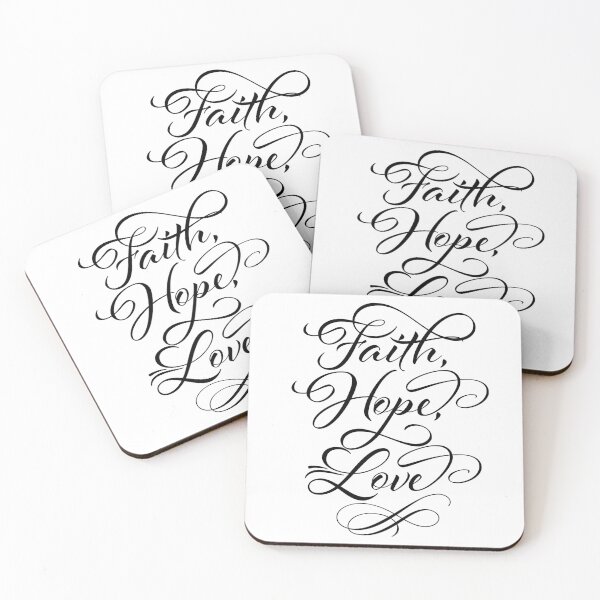 Item preview, Faith, Hope, Love, Script Font designed and sold by DefintionArt.