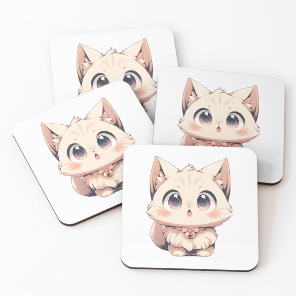 Item preview, cute cartoon cat designed and sold by Algaefield.