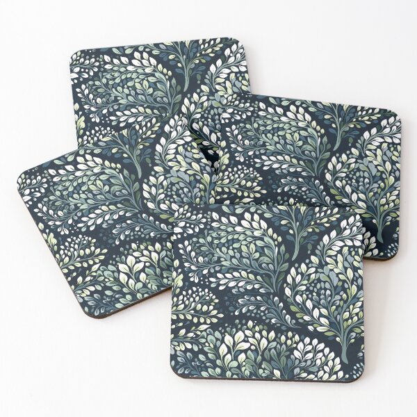 Item preview, Nature's Serenade: Melodic Leaf Pattern designed and sold by konstantine13.