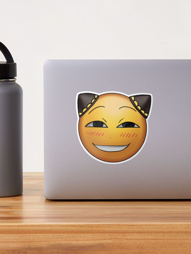 Anya Emoji Sticker for Sale by Scomicmaker
