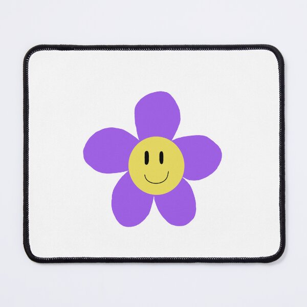 Item preview, Smiley purple flower designed and sold by ashenkevans.