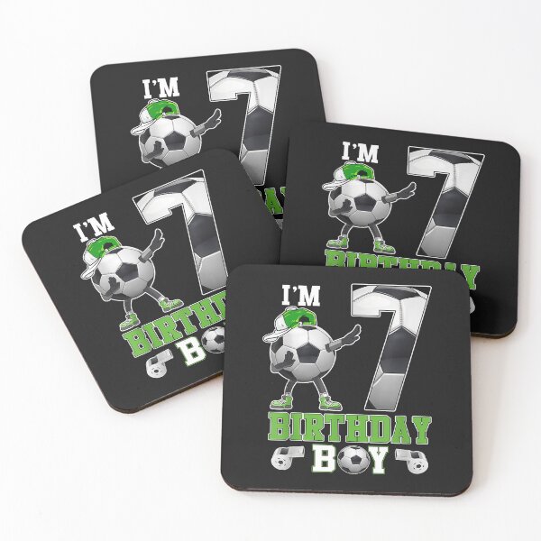 Item preview, Soccer Birthday Party 7 Years Old Boy 7Th Birthday Est 2016  designed and sold by ZacharyCBritton.