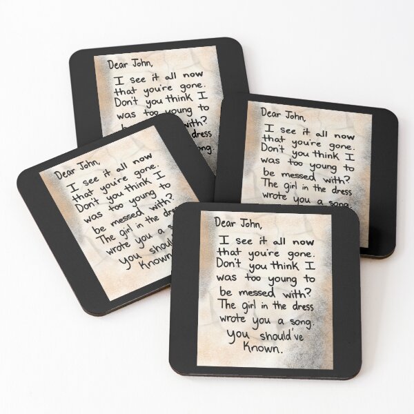 Item preview, Dear John designed and sold by EmJCreations.