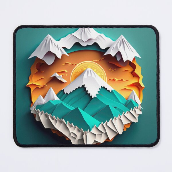Item preview, Green mountain sunrise designed and sold by melridger.