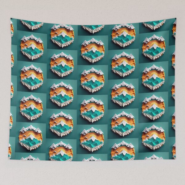 Item preview, Green mountain sunrise designed and sold by melridger.