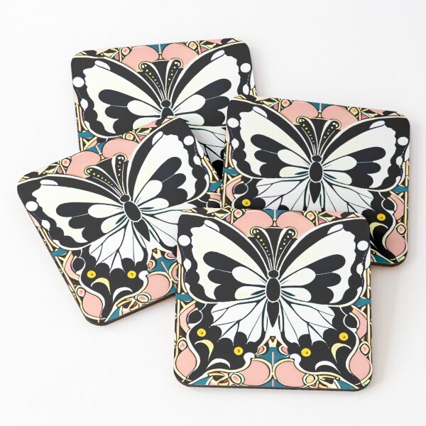 Item preview, MCM butterflies designed and sold by A. Cat.