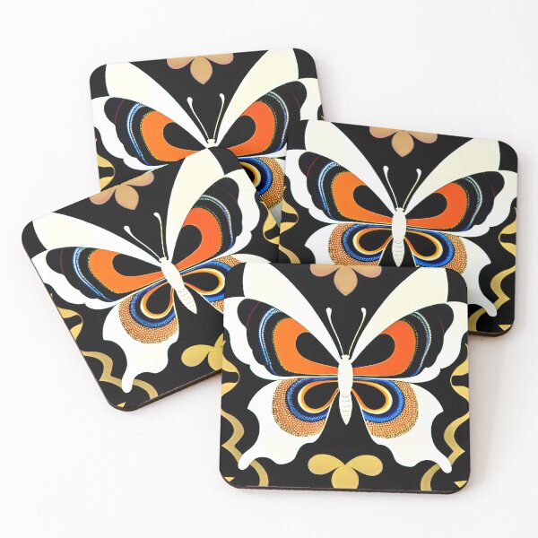 Item preview, MCM butterflies designed and sold by A. Cat.