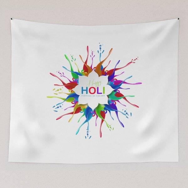 Item preview, Splashes paint of holi festival designed and sold by TirrellColister.