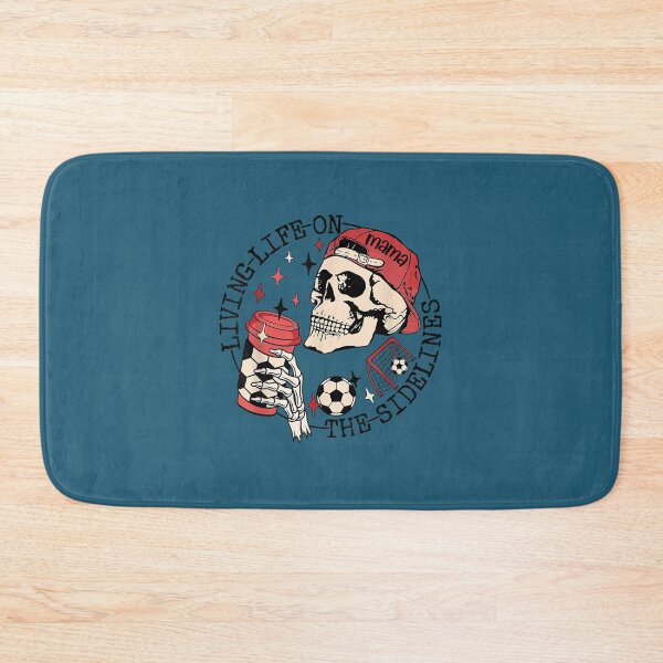 Item preview, Soccer Mama Living Life On The Sidelines Skeleton Coffee  designed and sold by ZacharyCBritton.