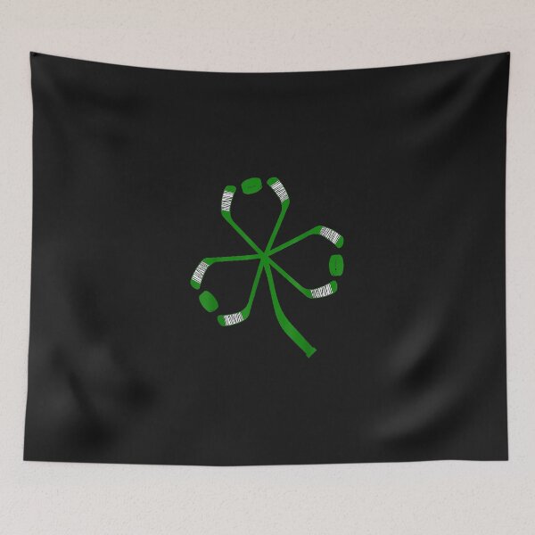 Item preview, St Patrick Day Ice Hockey Sticks Shamrock Green Color Funny  designed and sold by ZacharyCBritton.