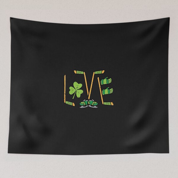 Item preview, St Patricks Day Love Ice Hockey Saint Paddys Men Boys Kids  designed and sold by ZacharyCBritton.