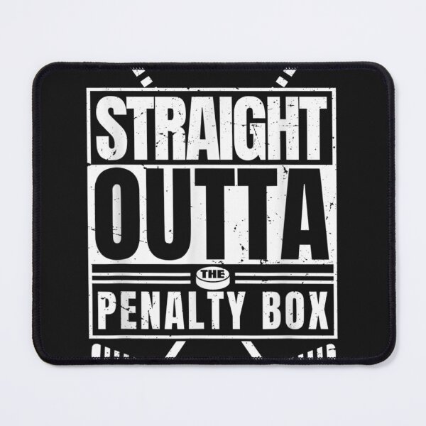 Item preview, Straight Outta The Penalty Box Funny Ice Hockey Player Sport  designed and sold by ZacharyCBritton.