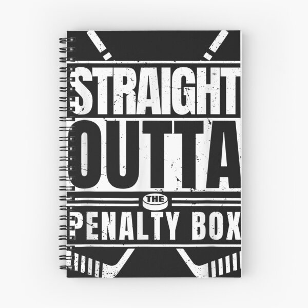 Item preview, Straight Outta The Penalty Box Funny Ice Hockey Player Sport  designed and sold by ZacharyCBritton.