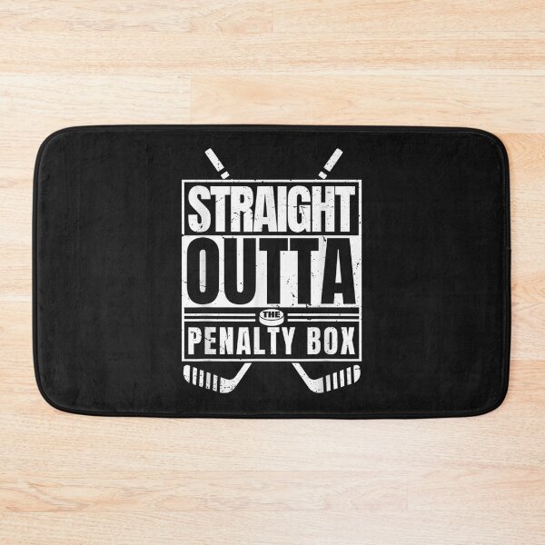 Item preview, Straight Outta The Penalty Box Funny Ice Hockey Player Sport  designed and sold by ZacharyCBritton.