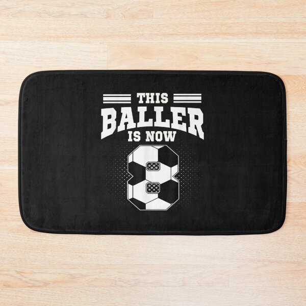 Item preview, This Baller Is Now 8 Years Old Soccer 8Th Birthday Boy  designed and sold by ZacharyCBritton.