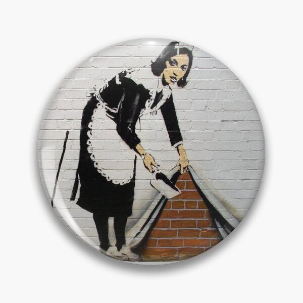 Item preview, Graffiti Street Art Maid Sweep designed and sold by redcatcat.