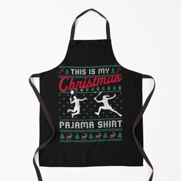 Item preview, This Is My Christmas Pajama Badminton Ugly Sweater Funny designed and sold by ZacharyCBritton.