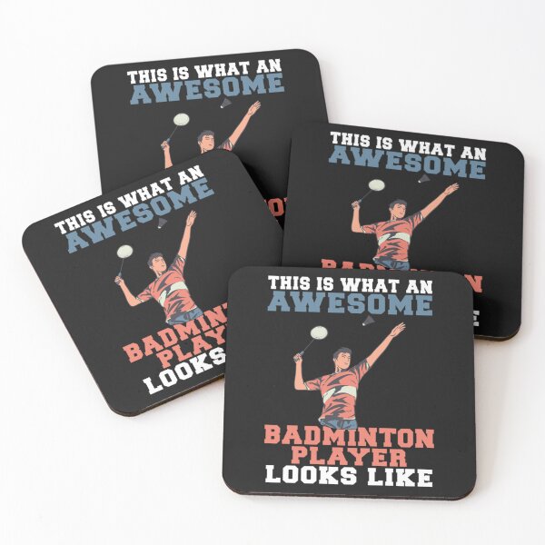 Item preview, This Is What Awesome Badminton Player Looks Like Badminton Pullover  designed and sold by ZacharyCBritton.