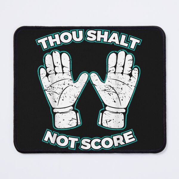 Item preview, Thou Shalt Not Score Goalie Shirt For Boys Goalkeeper  designed and sold by ZacharyCBritton.