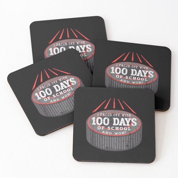 Item preview, Vintage Ice Hockey 100Th Day Of School Celebration  designed and sold by ZacharyCBritton.