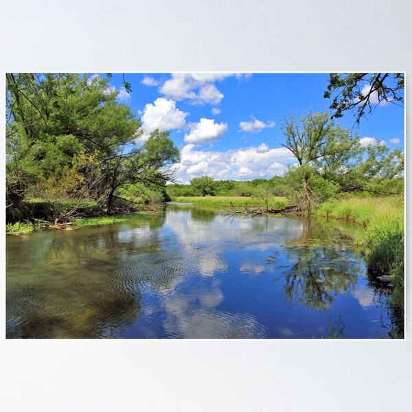 Cloud Reflections Poster