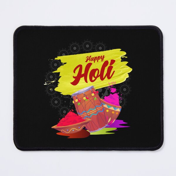Item preview, Happy holi with colorful powders and drum designed and sold by TirrellColister.