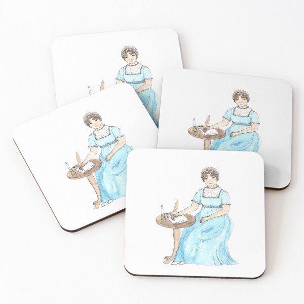 Item preview, Jane Austen designed and sold by HousecatDesigns.