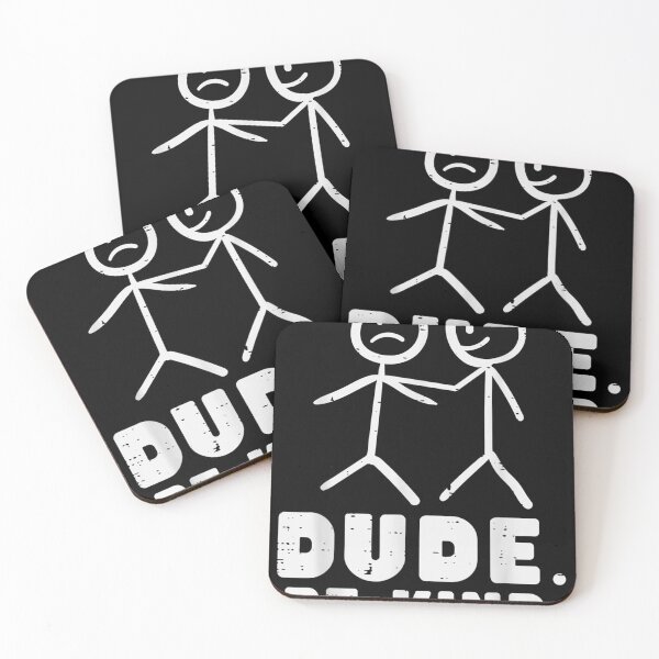 Item preview, Dude Be Kind Stick Figures designed and sold by MarlonDuhamel.