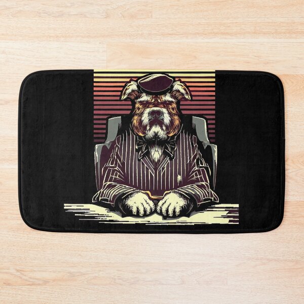 Item preview, Vintage Retro Mafia Boss Dog designed and sold by DesignFusion2.