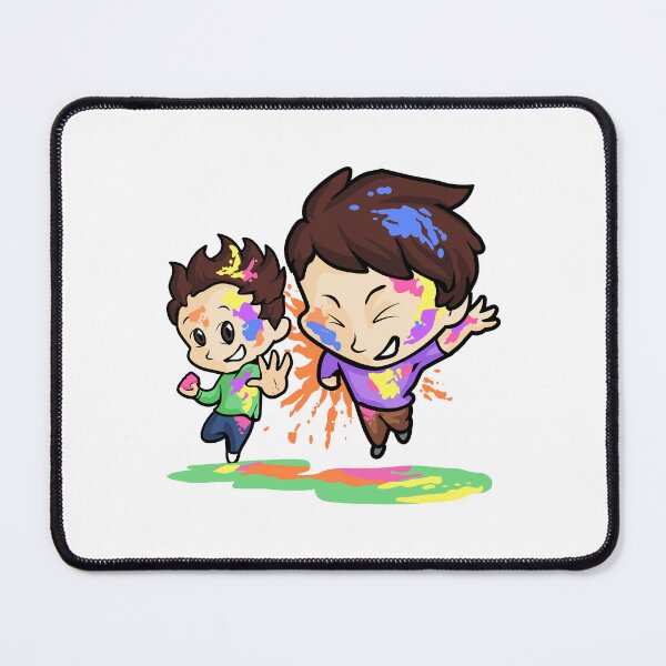 Item preview, Children playing colorful powders at Holi festival designed and sold by TirrellColister.